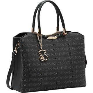 Bolsa Feminina Chenson Cristal Monograma 3485395 Preto