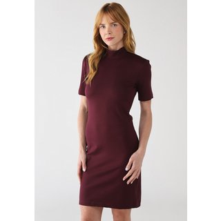 Vestido Forum Curto Gola Alta Vinho