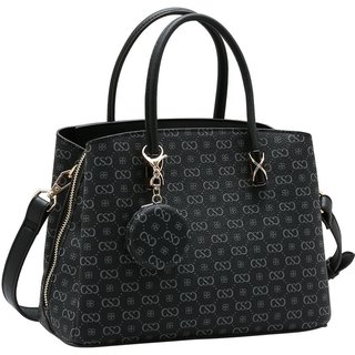 Bolsa Feminina Chenson Monograma Elegance 3485407 Preto