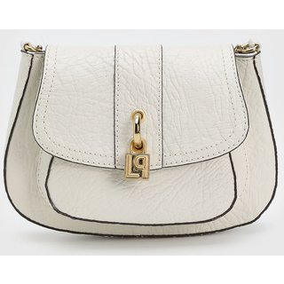 Bolsa Feminina Lança Perfume Corrente Off-White