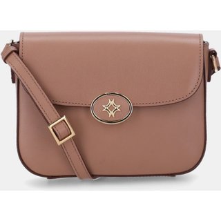 Bolsa Média Couro Luz da Lua - 2000356 Luz Da Lua Marrom