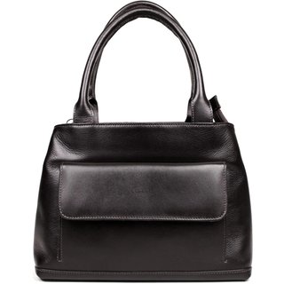 Bolsa Feminina de Ombro em Couro Artlux 9067 Preto