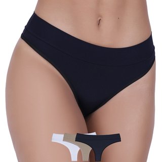 Kit 3 Calcinhas Atlética Microfibra Concept Lingerie Multicolorido