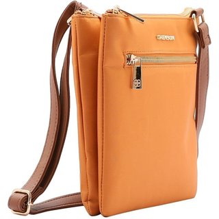 Bolsa Feminina Chenson Microfiber Amarelo 3184589