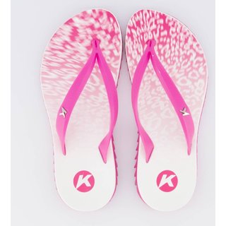 Chinelo Kenner Ibiza Onça Feminino Rosa