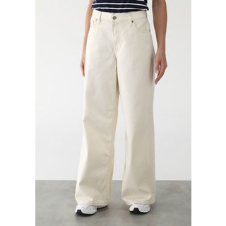 Calça Jeans GAP Wide Leg Lisa Off-White