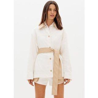 Parka Sarja Bicolor Com Faixa My Favorite Things