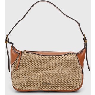 Bolsa Feminina Santa Lolla Textura Tramado Caramelo
