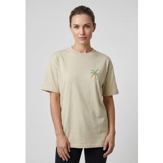 Camiseta Feminina Hurley Hawaii Bege