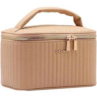Necessaire Feminina Chenson Original Frasqueira Viagem Bege 0484915