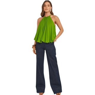 Calça Jeans Feminina Juliette Stretch Wide Leg Colcci
