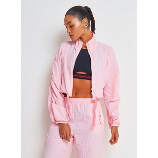 Jaqueta Nylon Cropped Sport Studio Colcci Rosa