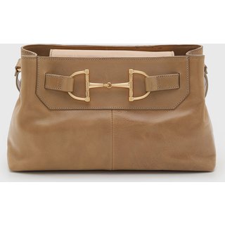 Bolsa Feminina Arezzo Misty Caramelo