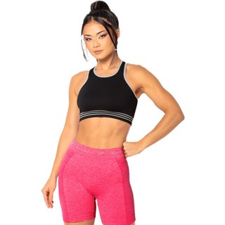 Short Fitness Feminino Academia Sem Costura Mormaii Original Rosa