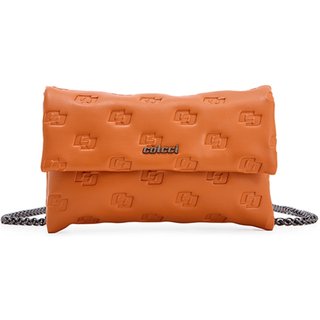 Bolsa Crossbody Colcci Texture Pr25 Laranja Feminino