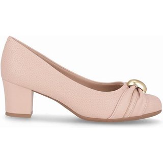 Scarpin Laura Salto Médio Rose
