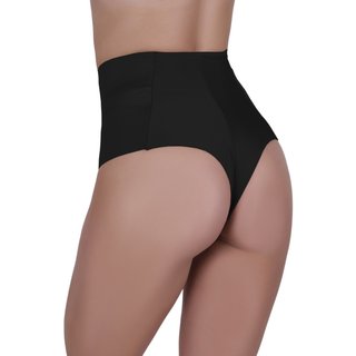 Calcinha Cinta Compressão Modeladora Fio Duplo Concept Lingerie Preto