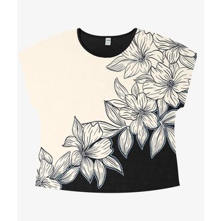 Blusa Feminina Manga Curta Rovitex Preto