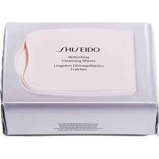 Lenços De Limpeza Facial Shiseido Refreshing Cleansing Sheets 30 Un