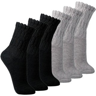 Kit com 6 Pares de Meias Aeróbica Lupo 4810-003