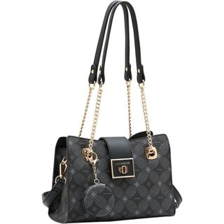 Bolsa Feminina Chenson Monograma Contemporâneo 3485379 Preto