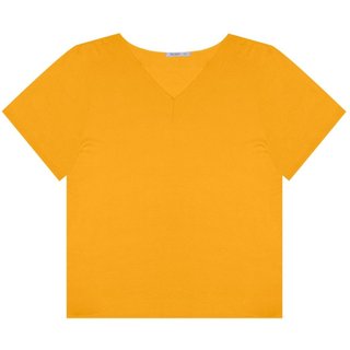 Blusa Feminina Plus Size Secret Glam Amarelo