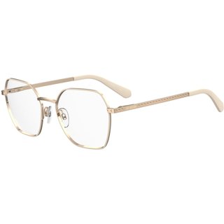 Armação de Óculos Love Moschino Mol628/Tn B4E - Dourado 52