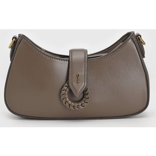 Bolsa Feminina Santa Lolla Alça Trançada Marrom