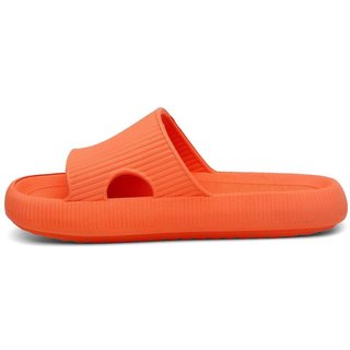Chinelo Nuvem Ortopédico Pé de Algodão Laranja