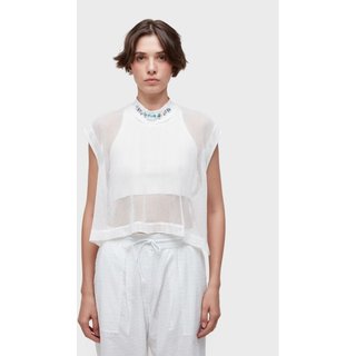 Sleeveless pedras tela OSKLEN