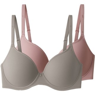 Kit com 2 Sutiãs com Aro e Bojo Liz 51381 Taça B