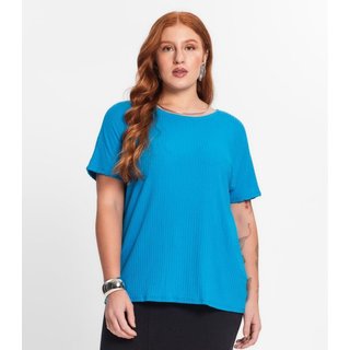 Blusa Feminina Plus Size Secret Glam Azul