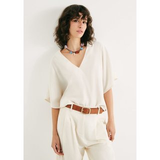 Blusa Feminina Box Em Peach Touch Hering