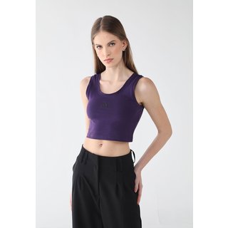 Regata Feminina adidas Small Logo Roxa