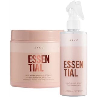 Kit Braé Essential Máscara e Leave-in (2 produtos)