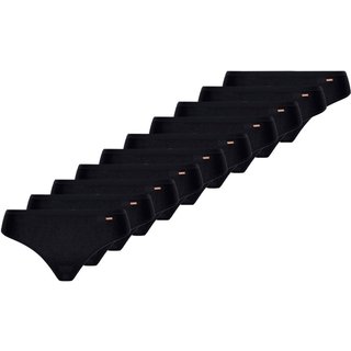 Kit com 10 Calcinhas Biquíni Loba 40353-001 Preto