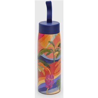 Garrafa FARM Que Sede 500ml Brasil de Cor Azul