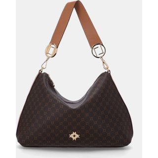 Bolsa Hobo Grande - 2000550 Luz Da Lua Café