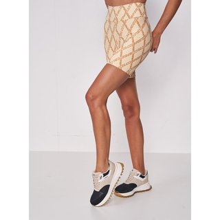 Bermuda Jacquard Estampada Colcci Sport Bege