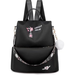 Bolsa Feminina Resistente Mochila Espaçosa Reforçada 01 PRETO