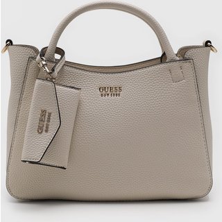 Bolsa Tiracolo Feminina Guess Alça Dupla Off-White