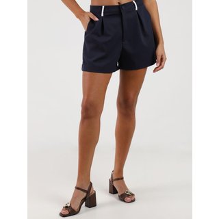 Short Alfaiataria Autentique Feminino MARINHO