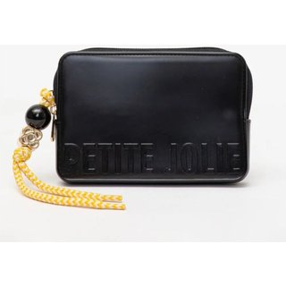 Carteira Feminina Clutch Push Preto Petite Jolie PJ20334