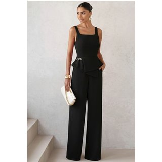 Conjunto Rute Calca C/Blusa C/Ziper Preto