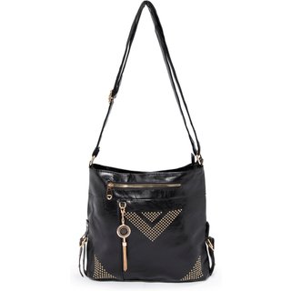 Bolsa Sacola Transversal Preta Multifuncional