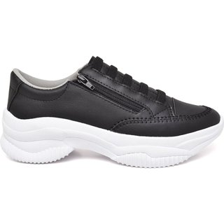 Tenis Feminino Casual Estilo e Conforto 2070 Preto