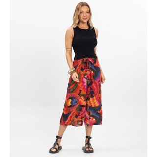 Calça Pantacourt Infinita Cor Vermelho