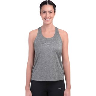 Regata Mizuno Spark Big Logo Feminina - Cinza - mizuno