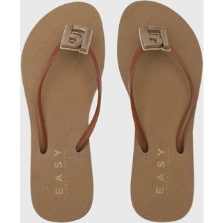 Chinelo Feminino Lança Perfume Monograma Marrom