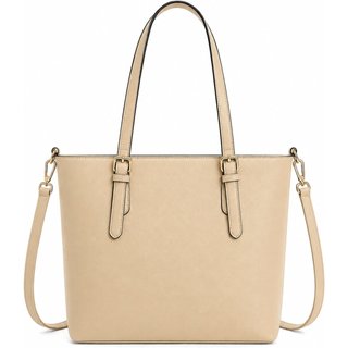 Bolsa Feminina Sacola Grande de Ombro com Alça Transversal Casual Trabalho Faculdade Passeio Elegante Espaçosa Tote